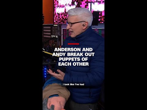 Anderson and Andy break out puppets of each other