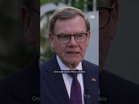 German FM on Trump ruling out use of force to annex Greenland | DW News