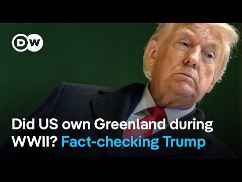 Fact-checking Donald Trump’s Davos speech on Greenland | DW News