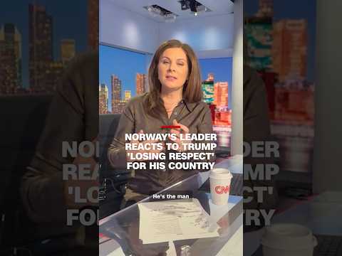 Norway’s leader reacts to Trump ‘losing respect’ for his country