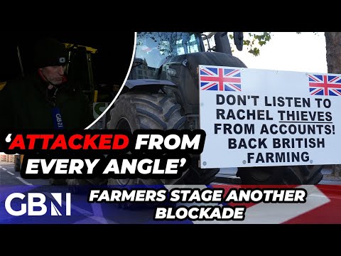 ‘SICK of being SHAFTED!’ | Farmers stage ANOTHER blockade as industry ‘ATTACKED from every angle’