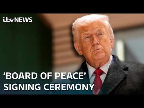 Watch LIVE Trump holds signing ceremony for his ‘Board of Peace’ on Gaza