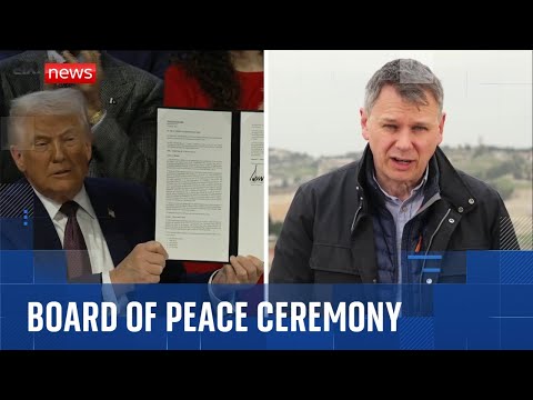 Sky analysis | Board of Peace is ‘people who want to be friends with Trump’