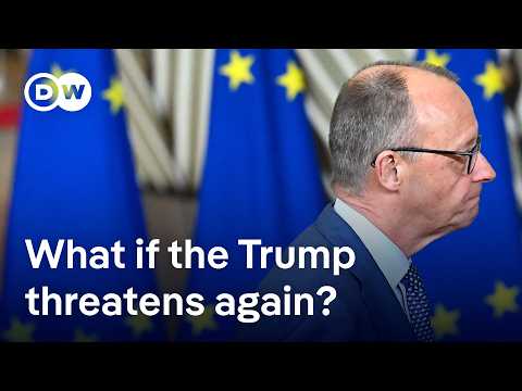 Brussels EU ’emergency talks’ : Keeping up the pressure on the US? | DW News