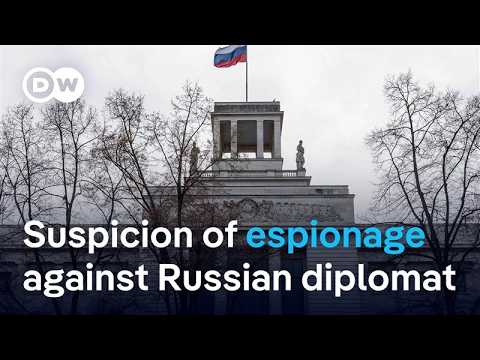 Germany exepels Russian diplomat on suspicion of espionage | DW News