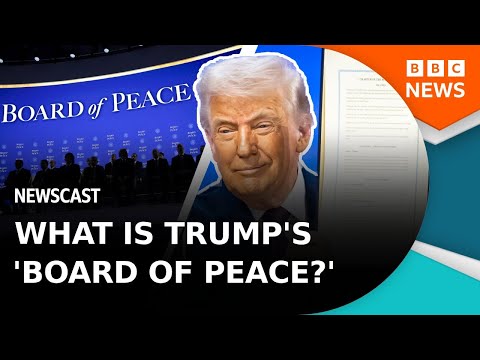 Donald Trump launches his ‘board of Peace’. But who’s on it? | BBC News