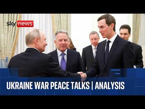 Russia joins Ukraine and US for first three-way peace talks | Sky News analysis