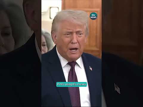 Trump says ‘it’s great’ if Putin contributes $1 billion of his own money to the Board of Peace