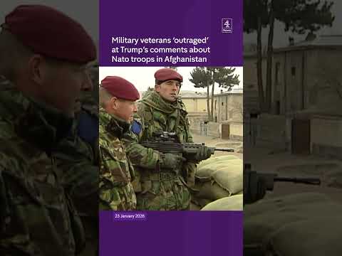 Military veterans outraged over Trump’s comments on Nato troops
