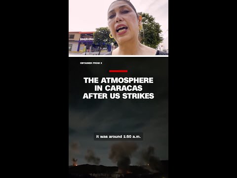 The atmosphere in Caracas after US strikes