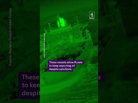 French armed forces seize a suspected Russian ‘shadow fleet’ tanker