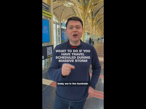 What to do if you have travel scheduled during massive storm