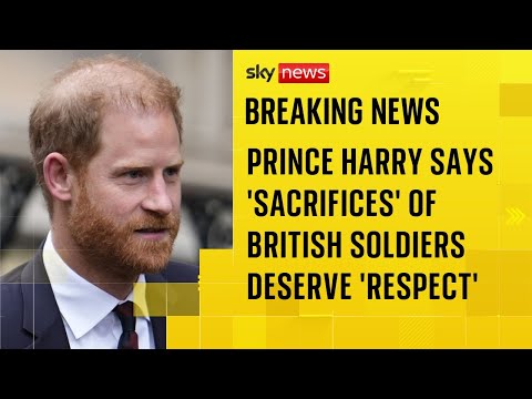 BREAKING: Prince Harry intervenes over Donald Trump Afghanistan comments