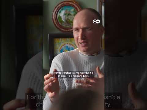 Youth orchestra outside Kyiv plays ‘Shahed Ouverture,’ recreating sound of daily reality in war zone