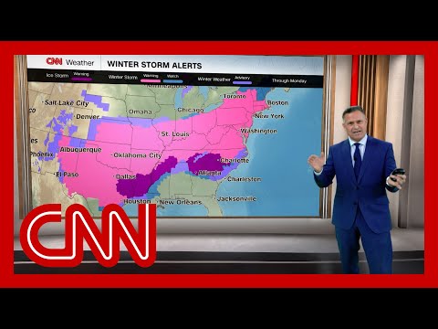 Massive winter storm begins, threatening catastrophic ice and snow