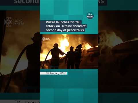 Ukrainian Foreign Minister Andrii Sybiha called the missile strike ‘brutal’ #itvnews #ukraine