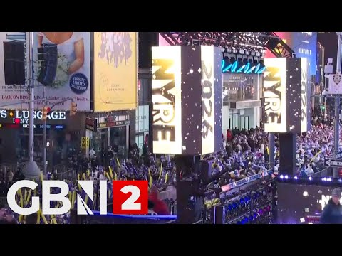 WATCH: New Year’s Eve in Times Square as USA sees in 2026