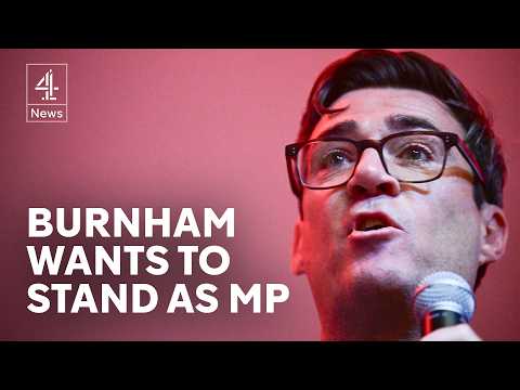 Andy Burnham wants to stand as MP in upcoming by-election