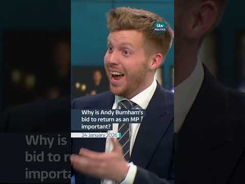 Why is Andy Burnham’s bid to stand in the Gorton and Denton by-election important? #itvnews