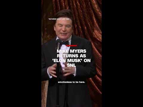 Mike Myers returns as ‘Elon Musk’ on ‘SNL’