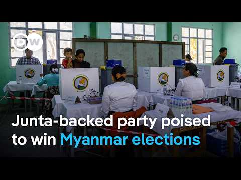 Polls close in Myanmar’s junta-run elections | DW News