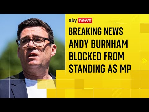 Andy Burnham’s bid to return as MP blocked by Labour’s NEC
