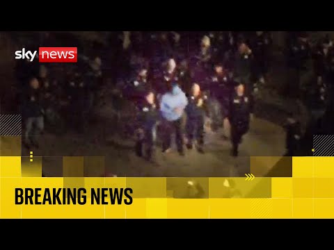 Nicolas Maduro lands in US after capture as Trump says: ‘We’ll run Venezuela’ | Sky news coverage