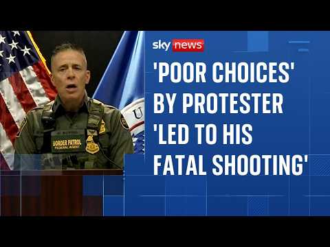Border Patrol chief blames victim of fatal ICE shooting for death