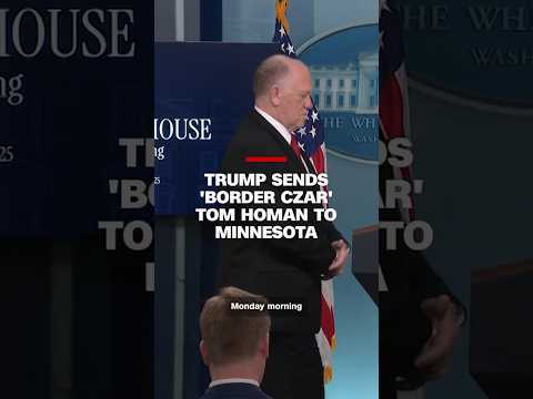 Trump sends ‘Border Czar’ Tom Homan to Minnesota