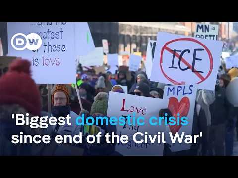 Protesters in Minneapolis demand accountability for the shooting of man by federal agents | DW News