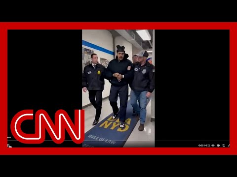 Maduro arrives at the Metropolitan Detention Center in Brooklyn