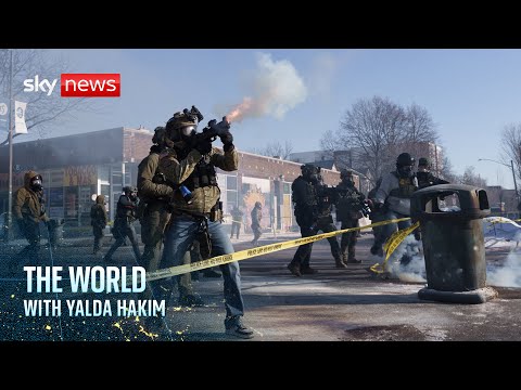 The World with Yalda Hakim | Trump changes his tune over death of Minneapolis protester