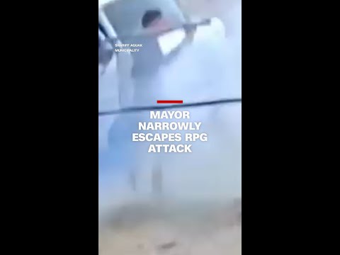Mayor narrowly escapes RPG attack
