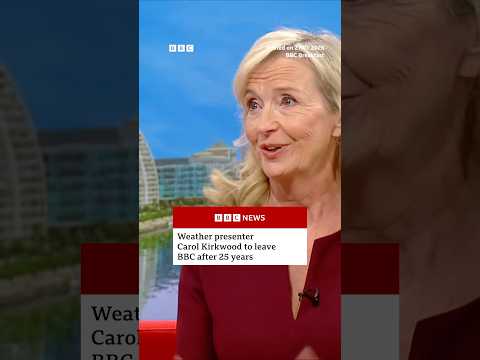 Weather presenter Carol Kirkwood to leave BBC. #Weather #BBCNews