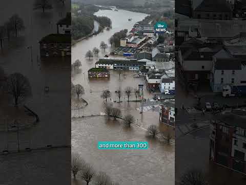 Storm Chandra brings floods, travel disruption and school closures across the UK #news #stormchandra