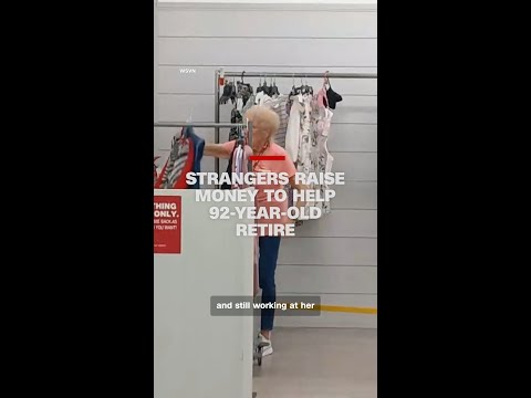 Strangers raise money to help 92-year-old retire