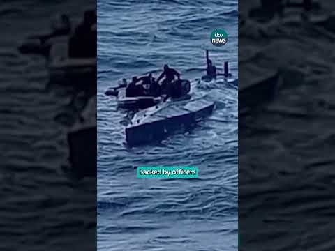 UK helps seize record cocaine haul at sea #itvnews | ITV News