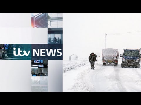 WATCH ITV Evening News – as Storm Chandra has battered parts of the UK today I ITV News