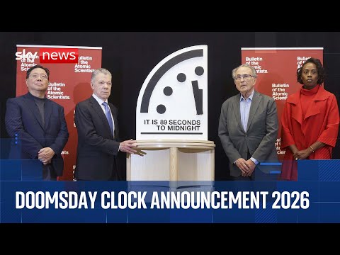 Doomsday Clock 2026 announcement