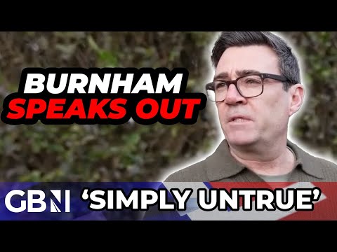 ‘Simply UNTRUE!’ | Andy Burnham SPEAKS OUT on claims he was told he would be blocked by Number 10