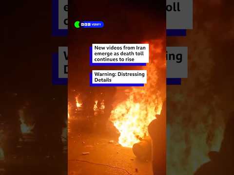 New videos from Iran emerge as death toll continues to rise. #Iran #Protests #News #BBCNews
