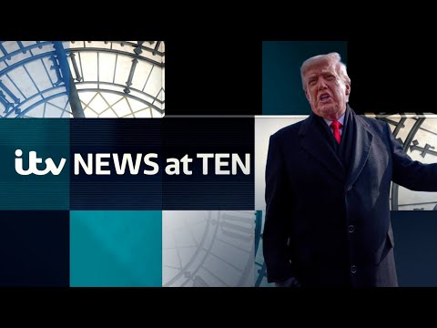 Watch ITV News At Ten LIVE as Trump backtracks on Minneapolis