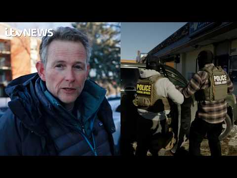 On patrol: ITV News joins the community activists hunting ICE agents in Minneapolis | ITV News