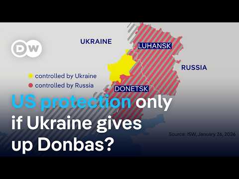 Report: US ties Ukraine security guarantees to deal involving ceding Donbas to Russia | DW News