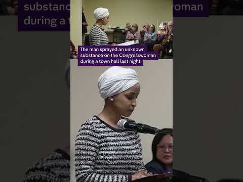 New footage shows detention of Minnesota Ilhan Omar attacker