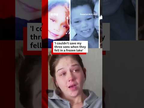 ‘I couldn’t save my three sons when they fell in a frozen lake.’ #US #BBCNews