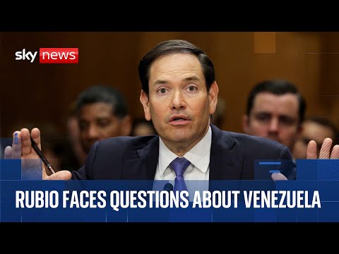 Marco Rubio to face US Senate questioning on Venezuela