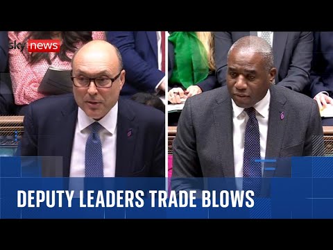 ‘Talking of garbage…’: Deputy PMQs gets dirty