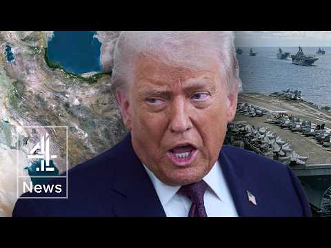 Trump says ‘massive armada’ closing in on Iran in major escalation