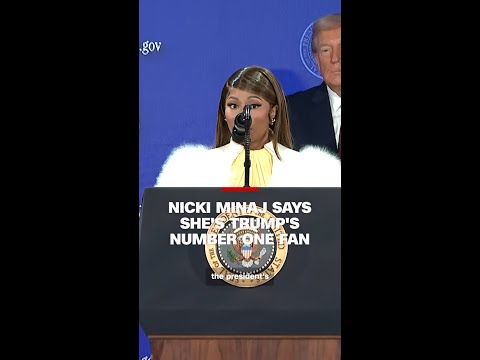 Nicki Minaj says she’s Trump’s number one fan